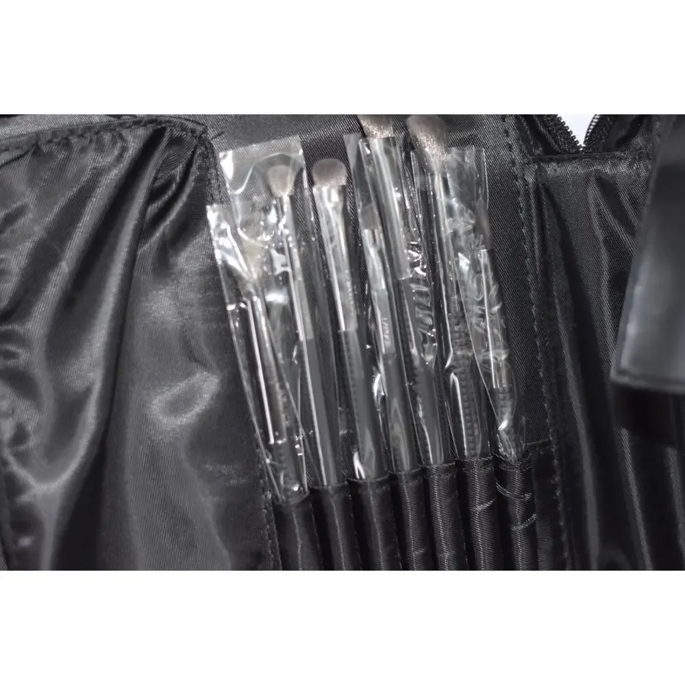 LARUCE Hypoallergenic ANN 13pc Makeup Brush Set + Case + Dust Bag Retail $300